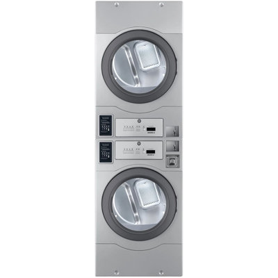 Crossover 7 Cubic Feet Stackable Dryer Silver -  EDRYERSTACK