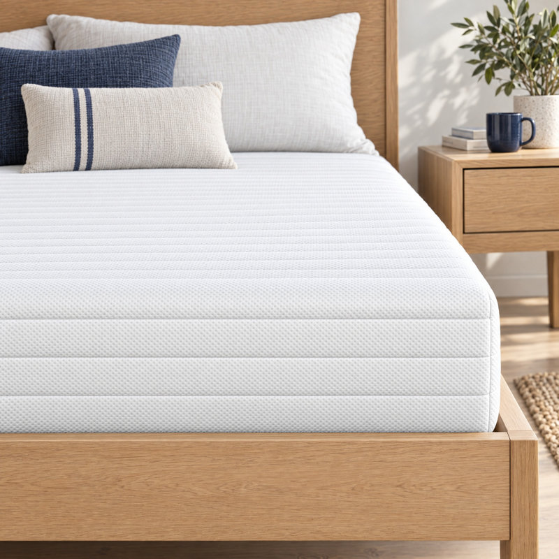 Deluxe Medium Memory Foam Coil Sprung, Small Double (4')