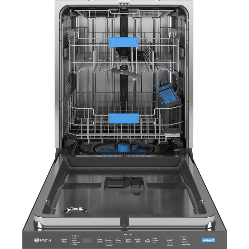 24" 44 Decibel ENERGY STAR Certified Smart Built-in Top Control Dishwasher with Adjustable Rack and Tall Tub