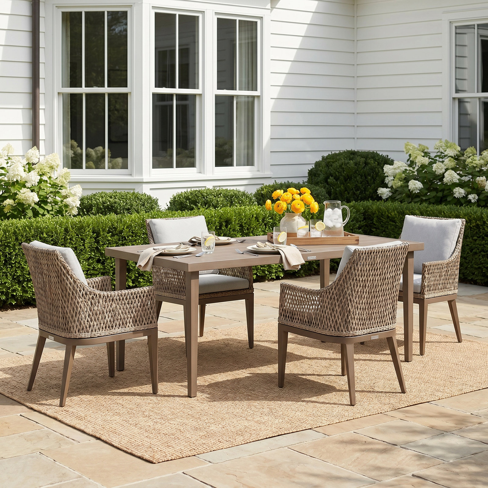 Galilea 39" Patio Dining Set