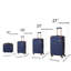 4-Piece Hard Luggage