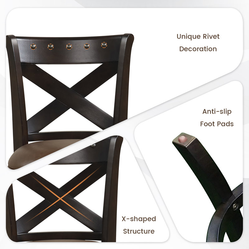 Tabouret de comptoir pivotant 26 po Bronty, 1, 31''