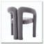Fauteuil de cuisine en velours rembourré-308422385