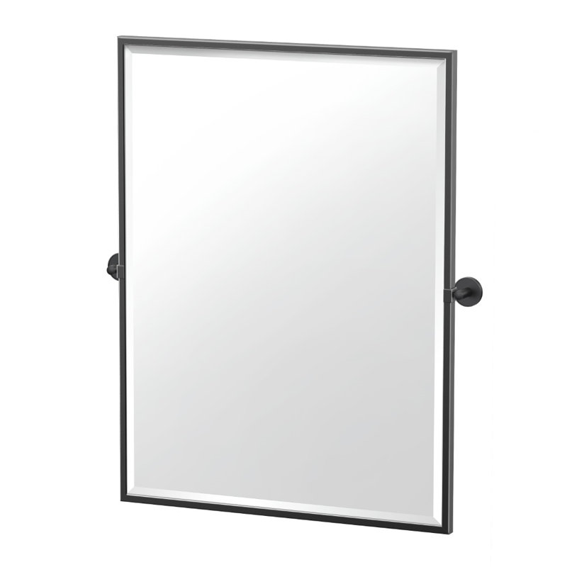 Miroir Sky, 32,5 po x 27,63 po, Chrome