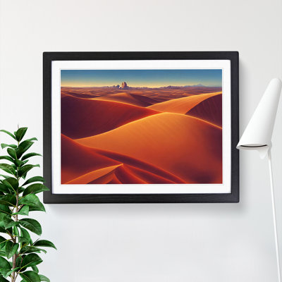 Creative Desert - Single Picture Frame Print