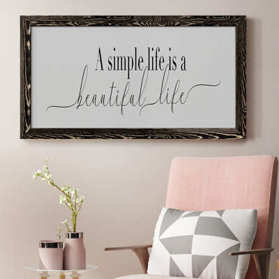 " Simple Beautiful Life "