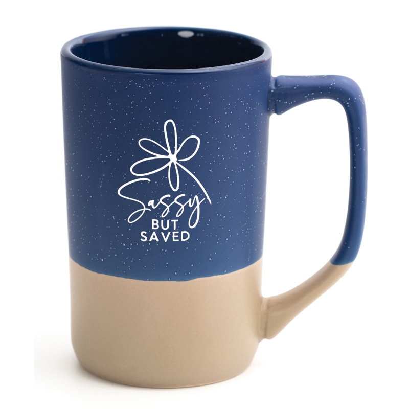 Grande tasse de designer Sassy But Saved, 16 oz