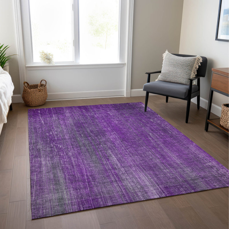 Tapis lavable à la machine intérieur / extérieur ACN552 10 pi x 14 pi Kinslee, Rectangle 5 pi x 7 pi 6 po