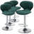 Brijet Upholstered Adjustable Height Counter Stool with Metal Frame-1260508157