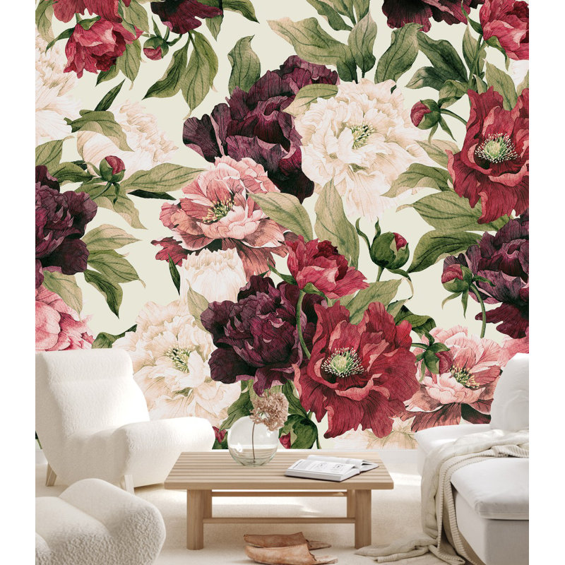 Peel & Stick Wall Mural, 10.42' W x 10.42' L