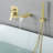 1 Handle Bathroom Roman Tub Faucet with Diverter-68879225