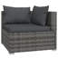 Canapé de patio carré de 27,6 po de largeur avec coussins-1334133326-1340288651
