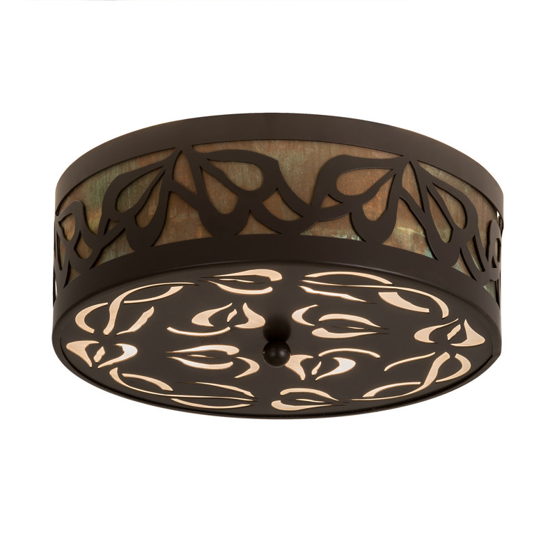 Rustic Lodge 3 - Light Flush Mount