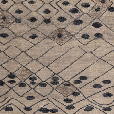 Tapis abstrait moderne 4463