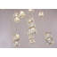 Luminaire suspendu moderne en cristal DEL