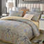 Ensemble de housse de couette 100% coton 800TC 800TC, ensemble de literie de luxe à motif cachemire vintage bohémien 3 pièces, motif botanique esthétique pour chambre d'étudiant-129803714-130891302