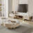 Creative simple TV cabinet tea table combination