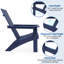 Chaise Adirondack pliable Heimo-644389374