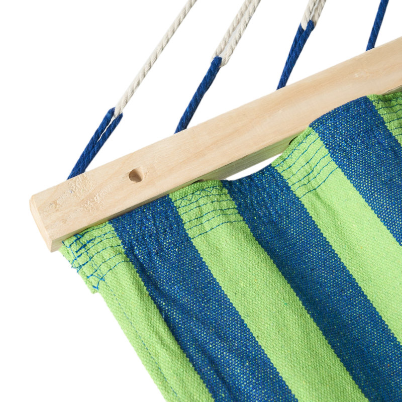 Hamac classique Fiorini, Bleu / vert