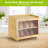 Bamboo Bread Box for Kitchen Counter, Double Layer Large Capacity Bread Storage Container