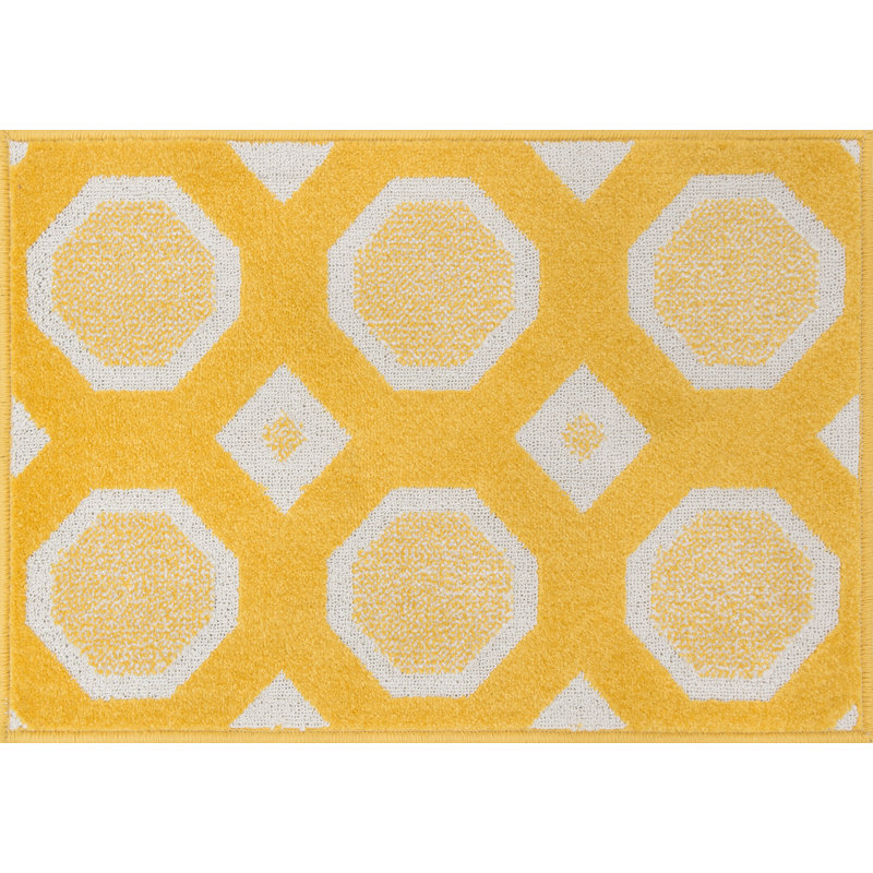 Laudenslager Geometric Indoor Rug, Round 3'