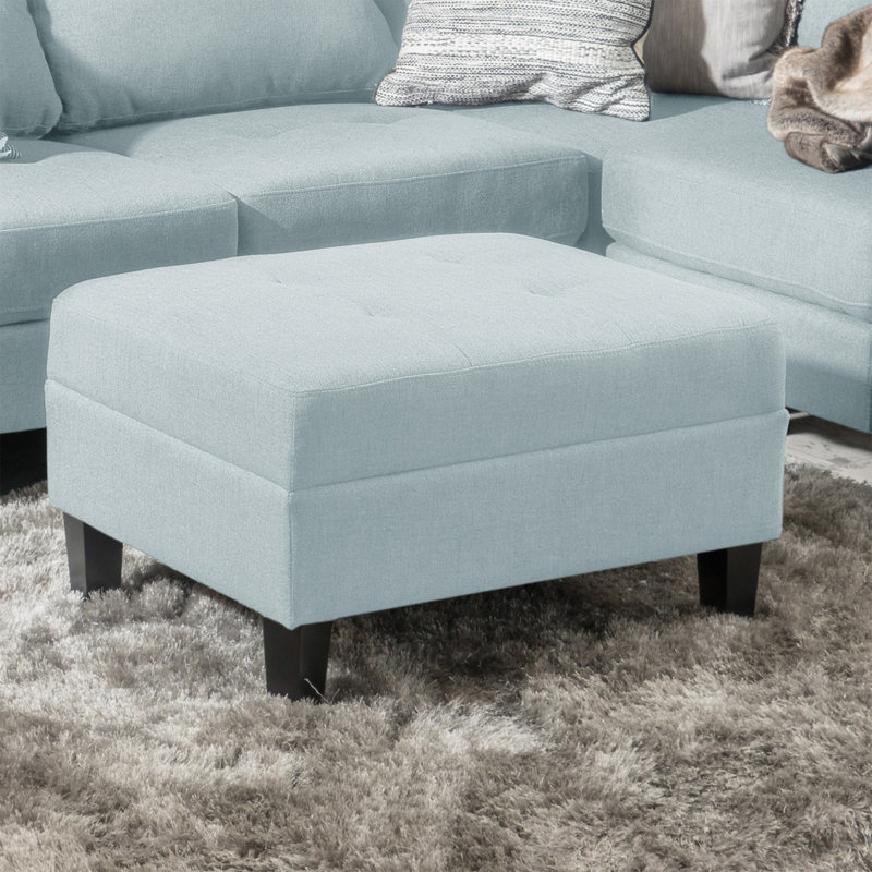 Repose-pieds, Bleu