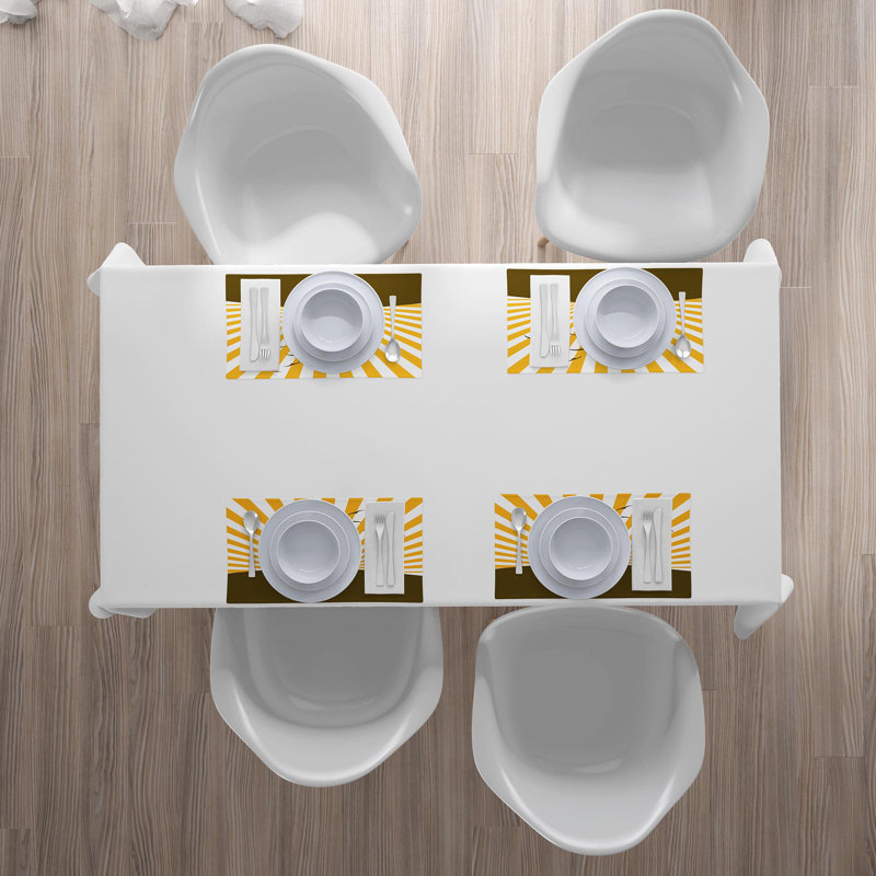 Polyester Animals/Nature Rectangle Placemat