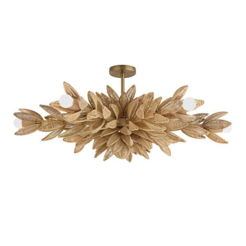 Kasai 6 - Light Semi Flush Mount