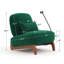 Fauteuil d'appoint rembourré Brayton 29 po avec piètement luge-53893074