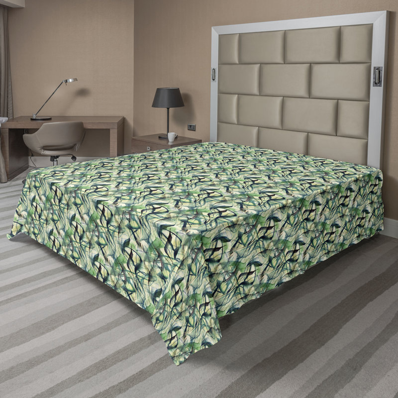 Drap abstrait Ambesonne, Drap plat de taille très grand
