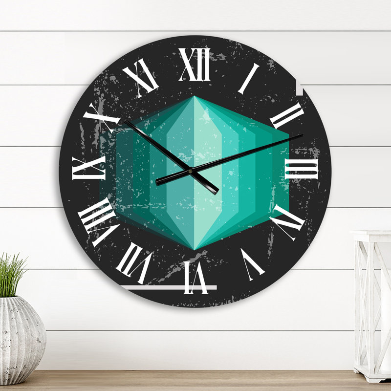 Horloge murale Grunge Gradiant, Petit
