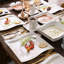60 Piece Porcelain China Dinnerware Set, Service for 12 