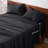 Bedsure Deep Pocket Sheet Set - Fits Mattresses Up to 21 Inches Thick -  GentleSoft Bed Sheet set, Moisture Wicking, Soft & Cooling Bed Sheet & Pillowcases, Easy & Secure Fit-105311093-105311104