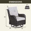 Chaise de patio avec coussins Tonry-828005250-828008722