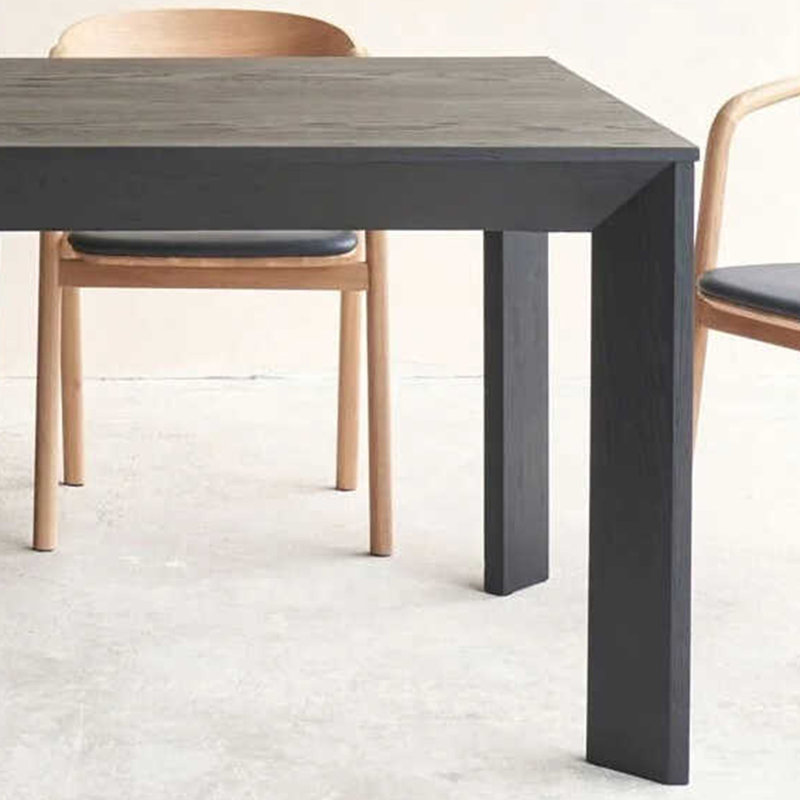 Oak Solid Wood Dining Table, 31.49" W x 70.86" L