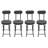 4Pcs Portable Folding Stool Kitchen Counter-380299426