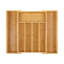 Bamboo Rectangle Utensil Storage Set