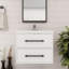 Meuble-lavabo mural 24 po avec lavabo en acrylique renforcé Victoria-97880845