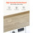 Royxen Laundry Countertop Solid Wood, Countertop for All Front-Loaded Washing Machine