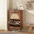 Rattan Shoe Storage with Drawer-429444807