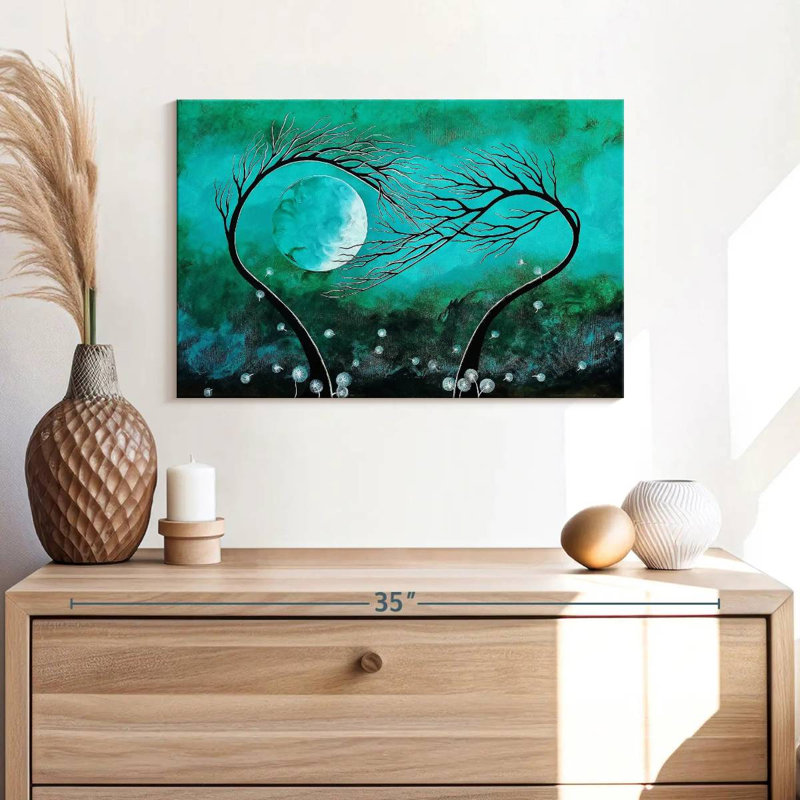 Kelan Emerald Dream, 16" H x 24" W