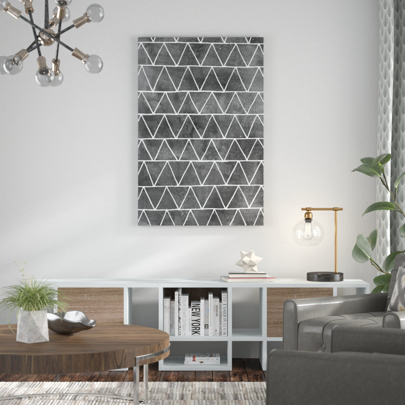 «Modern Monicol II», peinture sur toile, H 48 po x l 32 po