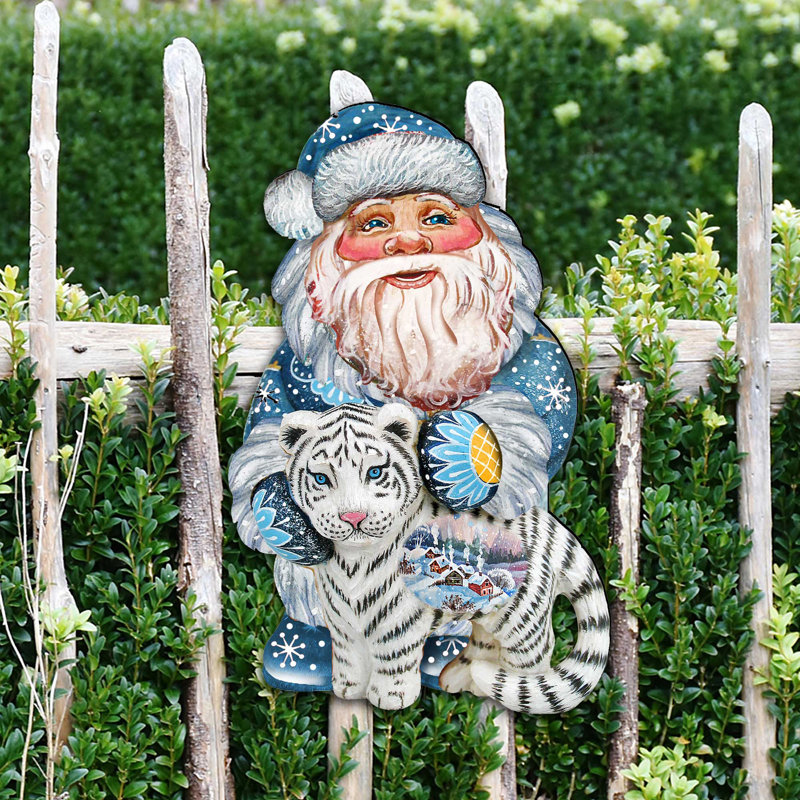 Père noël décoratif tiger
