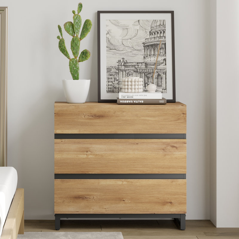 Aadam Accent Chest, Oak