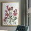 Aquarelle sur tiges florales II, reproduction encadrée de qualité supérieure - prête à être accrochée-88261972-88261973