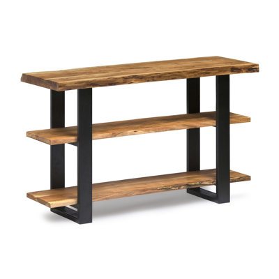 Hirohisa 48'' Solid Wood Top Console Table