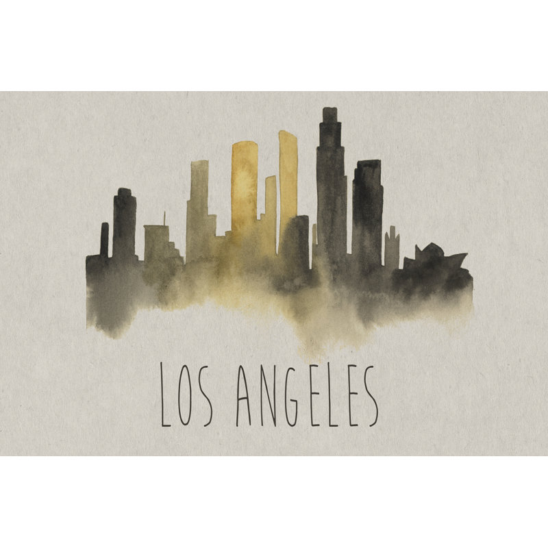 City Silhouettes IV by Grace Popp - Wrapped Canvas Art Prints, 51cm H x 76cm W
