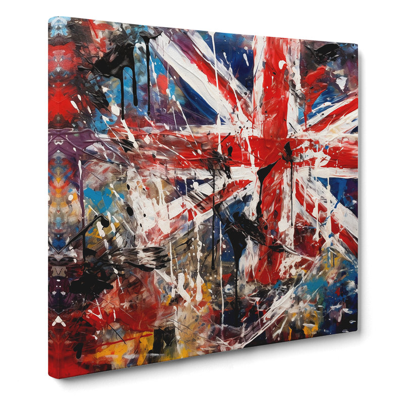 Union Jack Expressionism - No Frame Print
