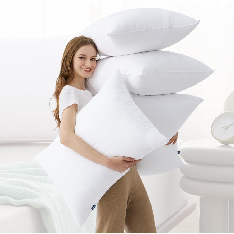 Oreiller en duvet synthétique de taille standard Bedsure