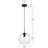 Rincon 1-Light Adjustable Globe Pendant with Hand Blown Glass -1029506774